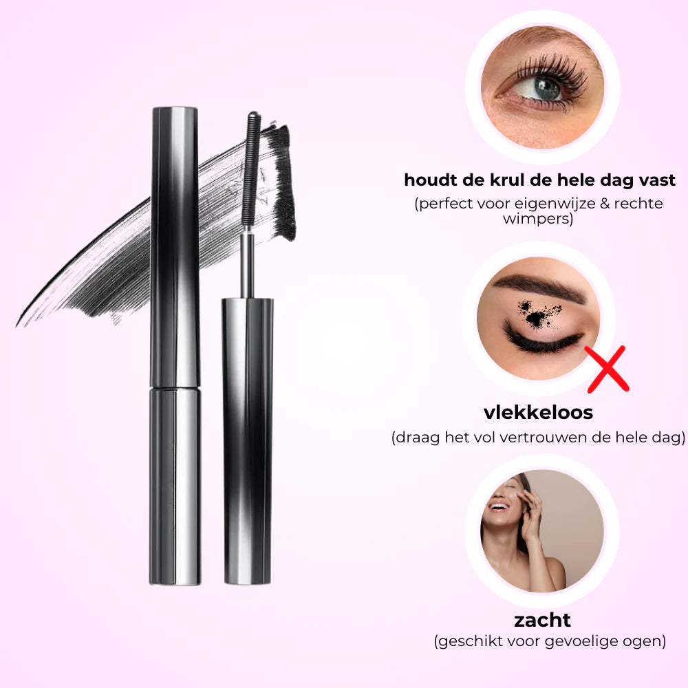 IronLash™ Mascara - Blijvende krullen en volle wimpers, 48 uur lang