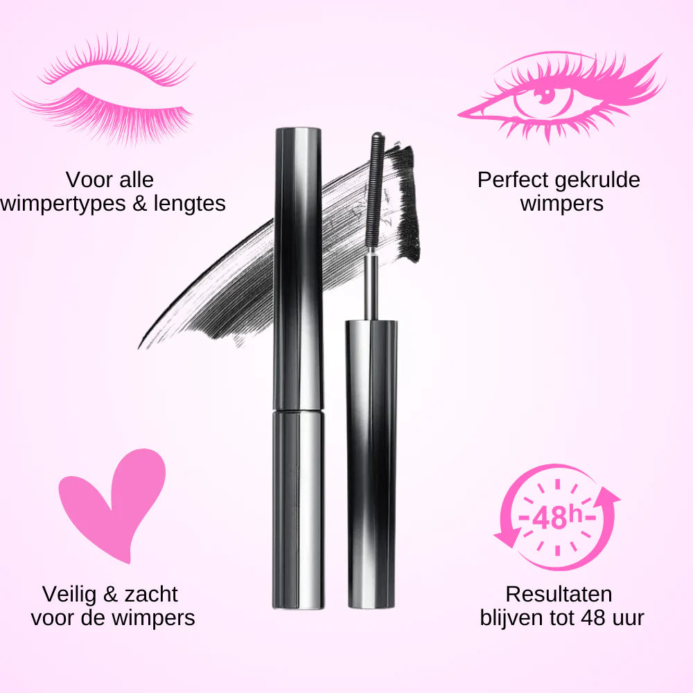 IronLash™ Mascara - Blijvende krullen en volle wimpers, 48 uur lang