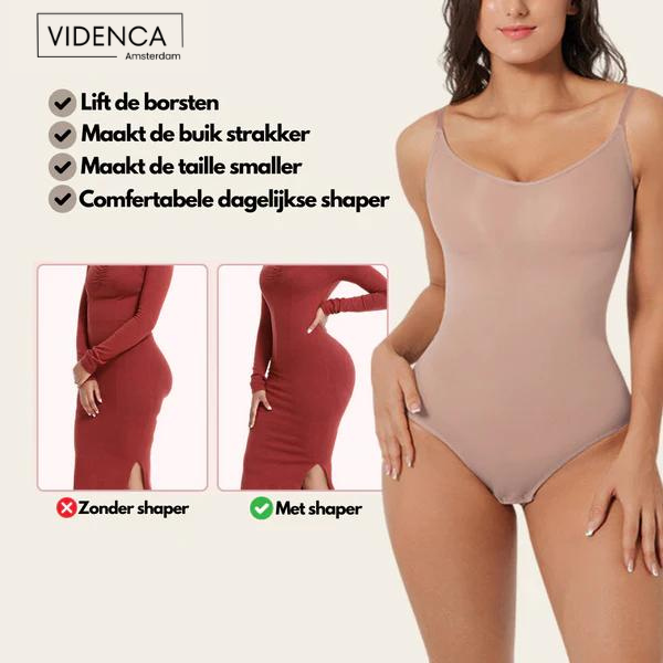 Lyia | Naadloze bodysuit met verstelbare bandjes 1+1 GRATIS